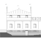 prospetto ovest